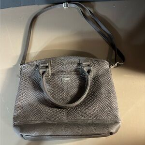 Elegant Black Leather Handbag